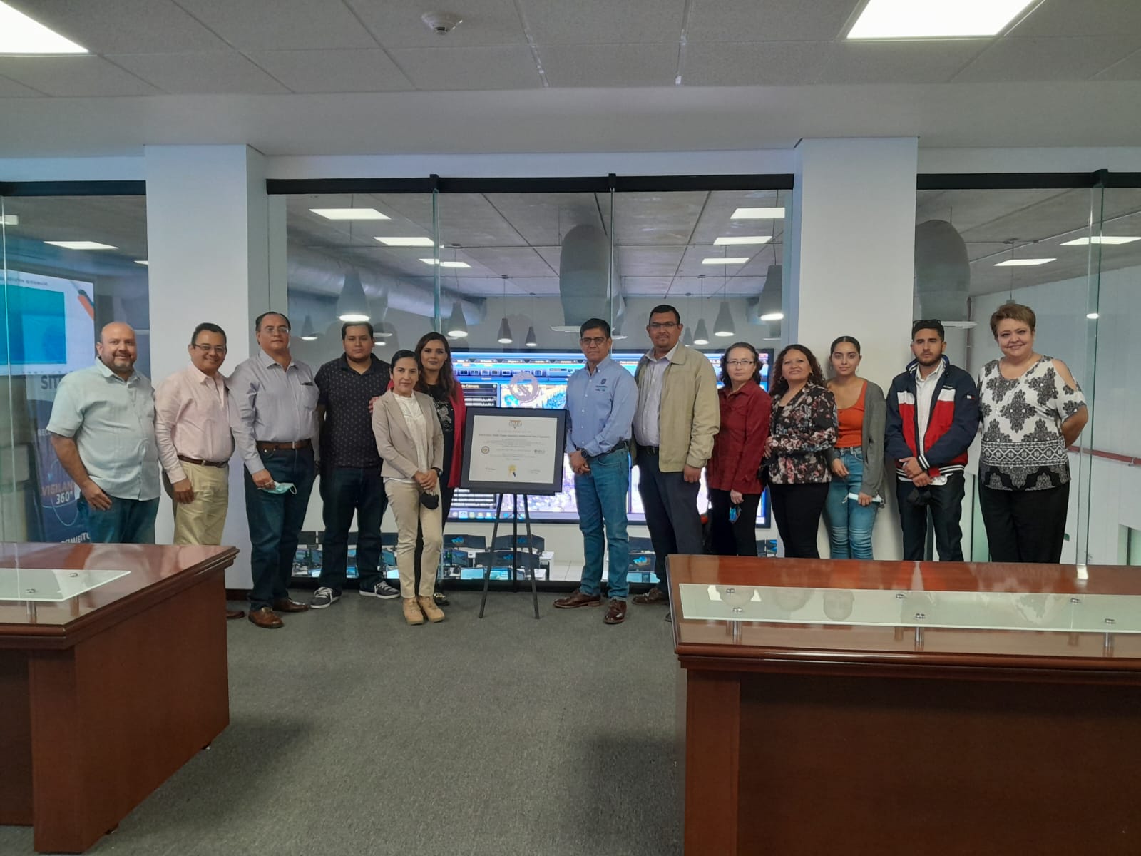 Visita al C5 estatal